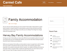 Tablet Screenshot of carmelcafe.com